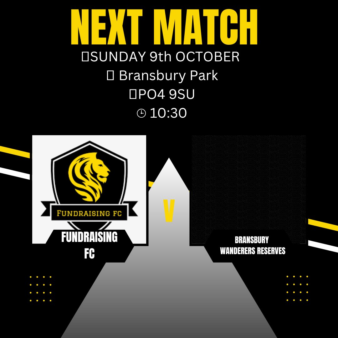 Fundraising_FC's tweet photo. Up next for FFC ⚽💛 https://t.co/yIyreWBd7D