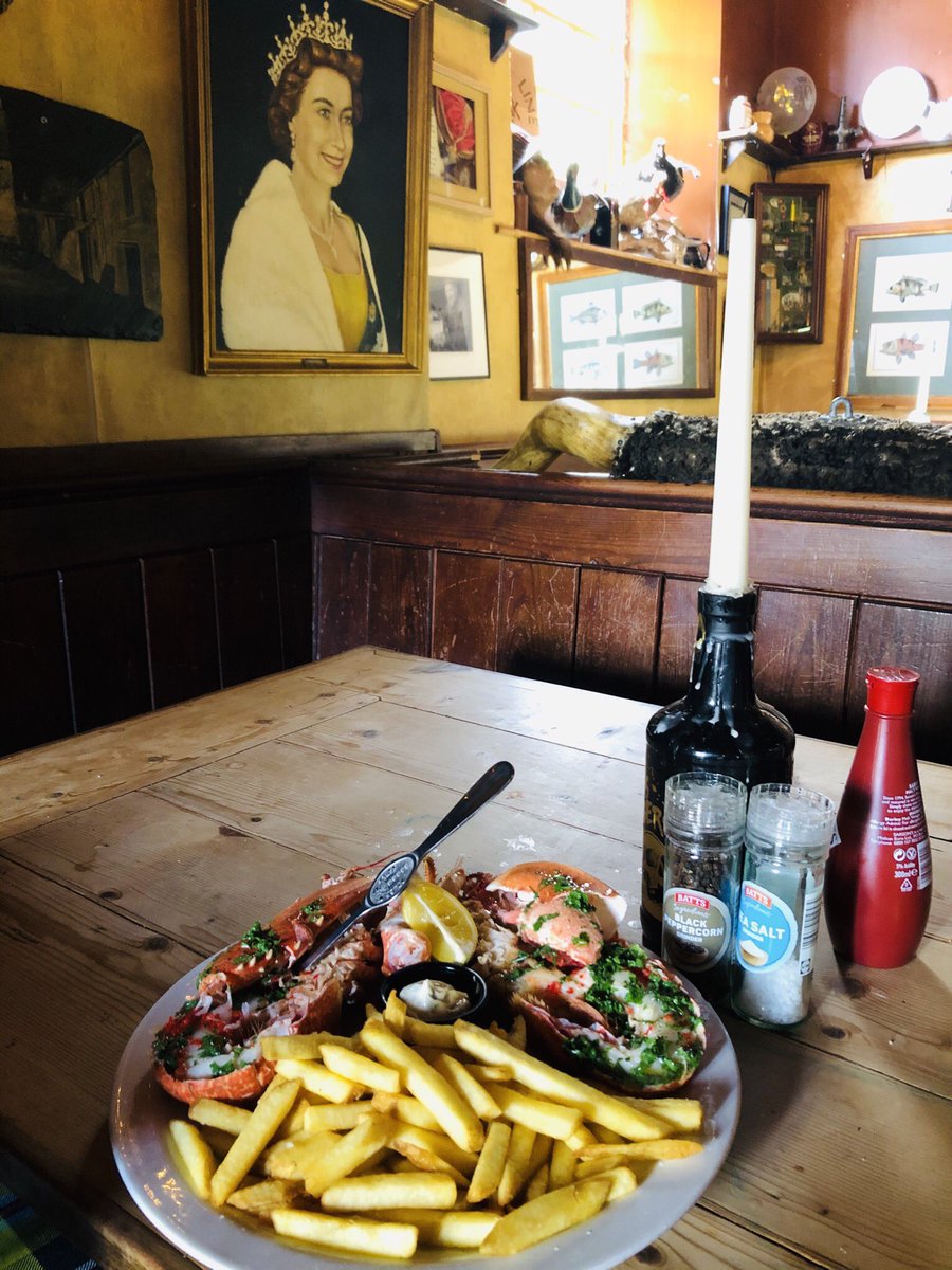 nutsfood's tweet photo. SWEET JESUS !!! 
The most unassuming of pub serving THE most spectacular of dishes 
#RodAndLine https://t.co/m9gsdH6iSG