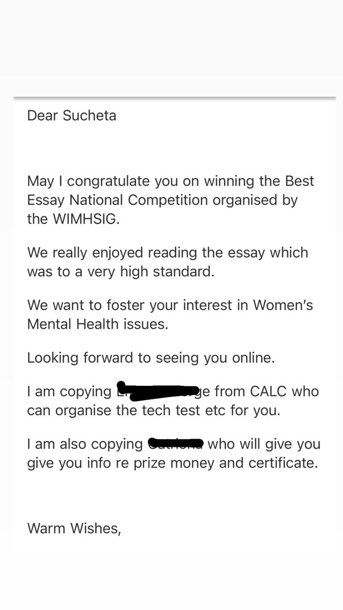 iSucheta's tweet photo. This just made my day! @womeninmindUK ♥️ 

I feel so strongly about violence against women and girls I wrote this essay as a new mum of a six week old. So happy that it was considered more than just readable. Also good to know that I am coherent on three hours of sleep. https://t.co/OGtYz6XSPB