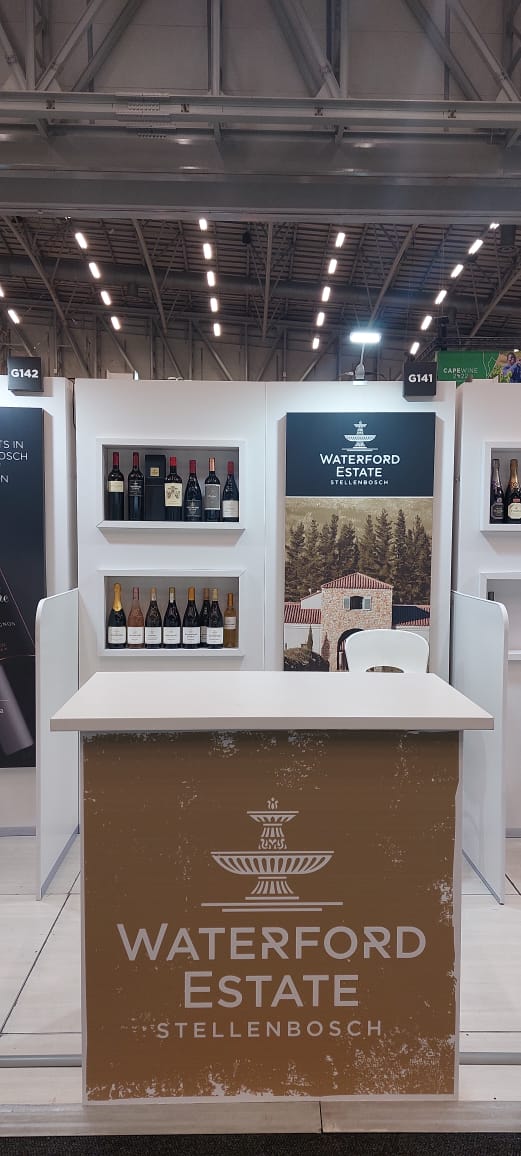 waterfordestate's tweet photo. Today marks the start of the #CapeWine2022  Expo. Come and find our stand, G141, to taste our range of incredible wines. The Expo runs from today until Friday, see you there https://t.co/jMSTfdMTX5