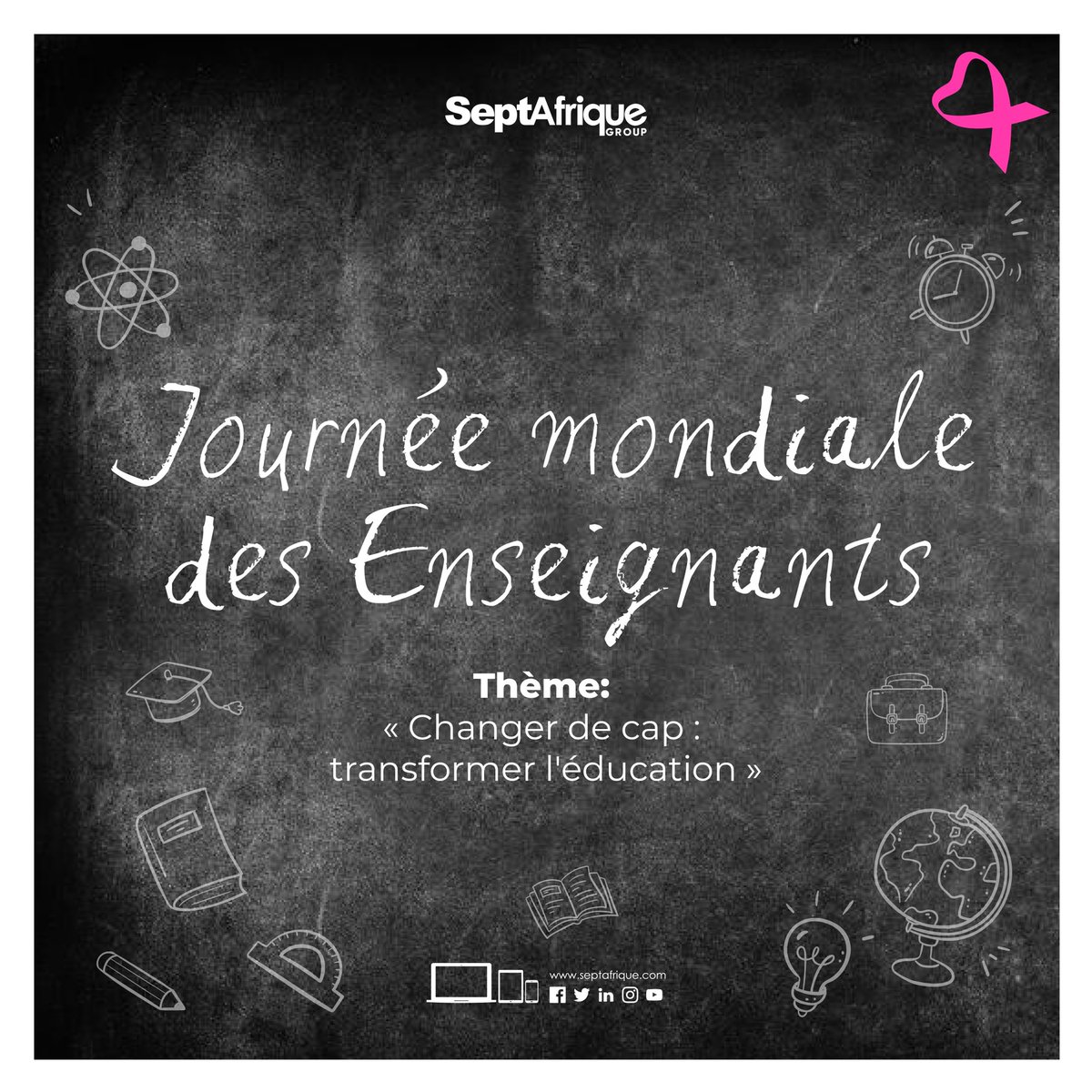 SeptafriqueB's tweet photo. Aujourd’hui est la journée mondiale des enseignants .
Venez nous dire quel était l’enseignant qui vous a le plus marqué durant votre cursus scolaire 🤓.
#kebetu #economie #Afrique #senegal https://t.co/N9szU4q7pG