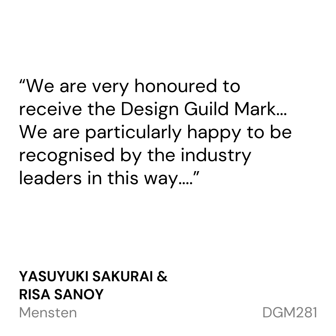 Here is a quote from Yasuyuki Sakurai and Risa Sano @mentsen for their awarded piece Melina.