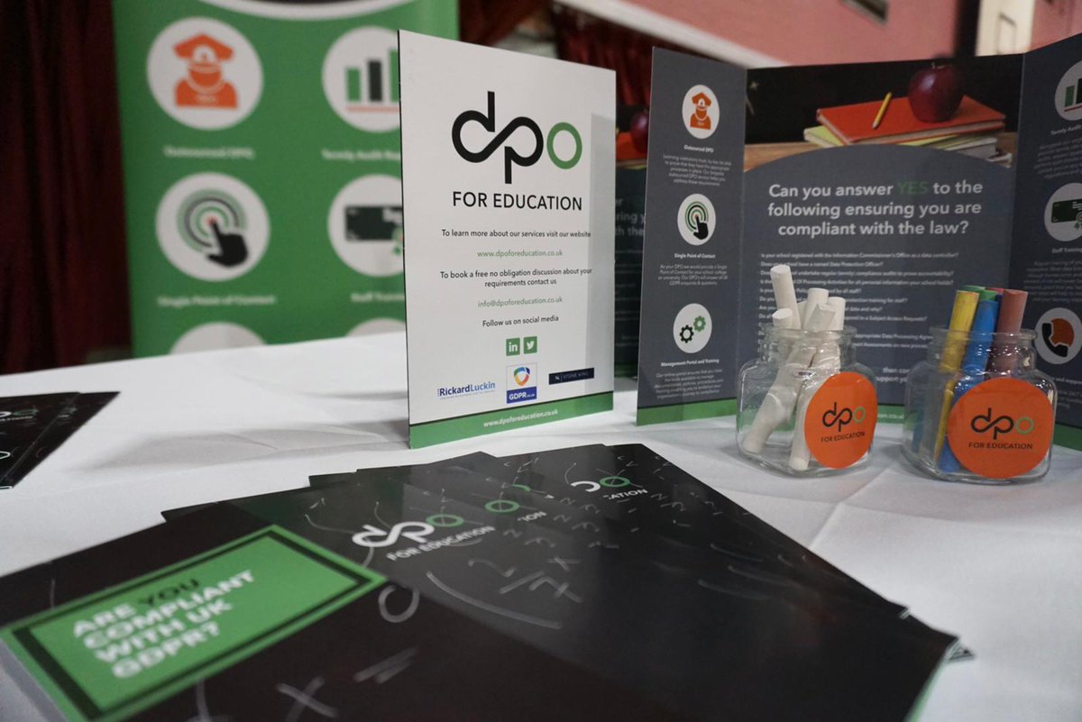 Excited to announce we will be exhibiting at the Southend Business Expo on the 20th October at The Boundary, Garon Park, Southend- -on-Sea SS2 4FA from 11:00 to 14:30

#education #dataprotectionofficer #dataprotection #privacy 

networking-essex.co.uk/eventbrite-eve…