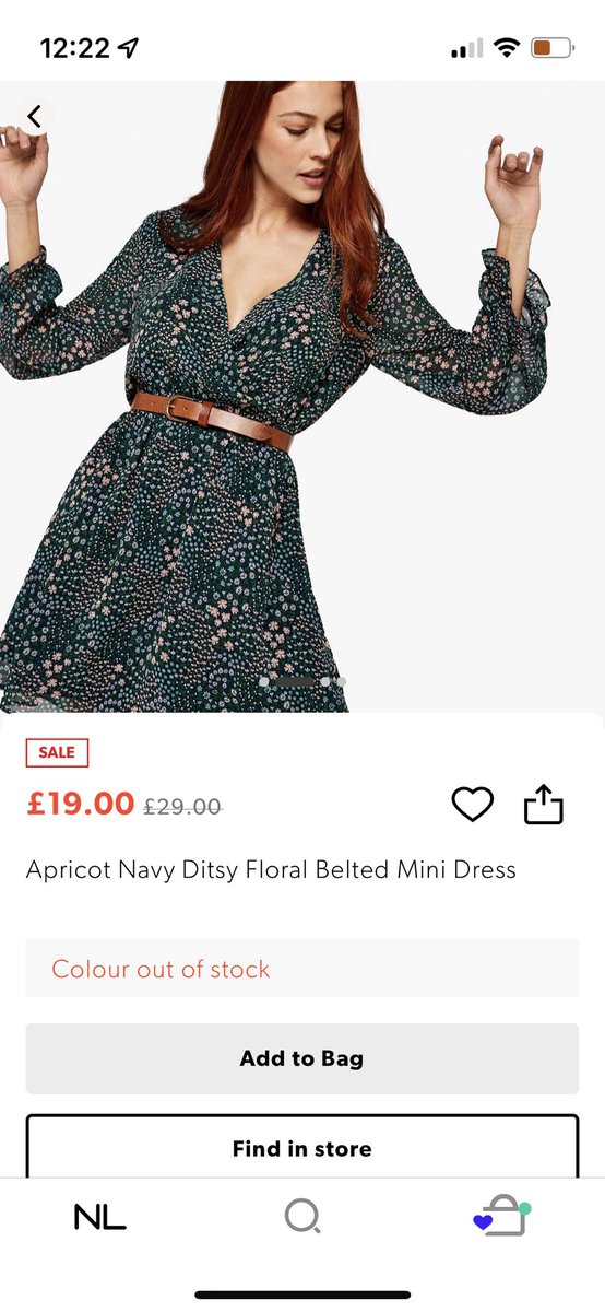 Affyharris's tweet photo. @NewLookHelp hi I appear to be missing the from this dress that I ordered. Can you confirm it comes with a belt as if not the pictures are very misleading https://t.co/fkI2JjuICW