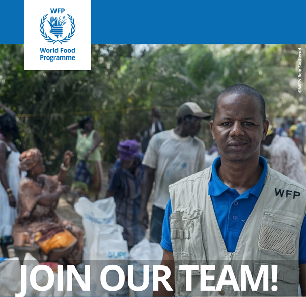 🆕🔔 OFFRE D’EMPLOI: Le Programme Alimentaire Mondial des Nations Unies de la Mauritanie recrute un(e) Chargé(e) de Programme -NOC - Fixed term, n°174689

Lieu d’affectation📍Nouakchott

📆 Deadline : 18 Octobre, 2022

Lien: tinyurl.com/3eb4ycn3