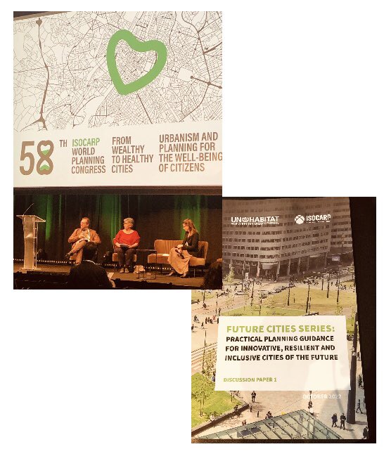 bidsbelgium's tweet photo. Launch of the joint discussion paper 1, by @UNHABITAT and @ISOCARP with @Laura_Petrella and @pietroelisei โFuture Cities Series-Practical Planning Guidance for Innovative, Resilient & Inclusive Cities of the Futureโ #WPC58 https://t.co/LiLzwipbpe