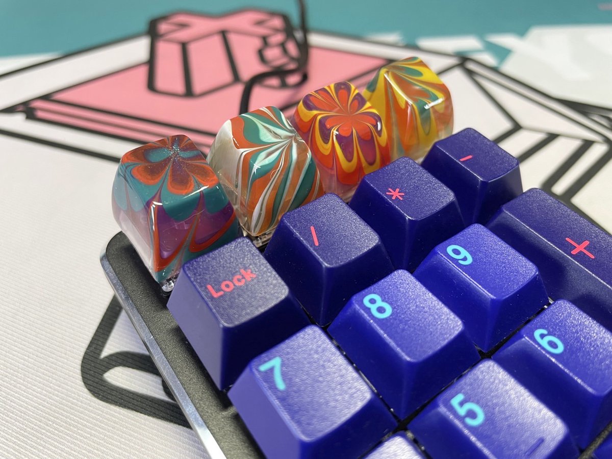 アルチザンキーキャップ ハンドメイド 「不死身の将軍」 keycaps