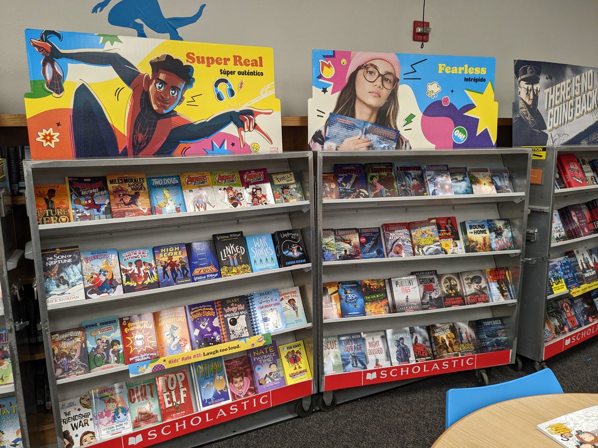 library_kms's tweet photo. 2 more days left for our book fair! We are open until 4 pm today. #hisdlib #readlearndiscover https://t.co/mgL80xxxJk