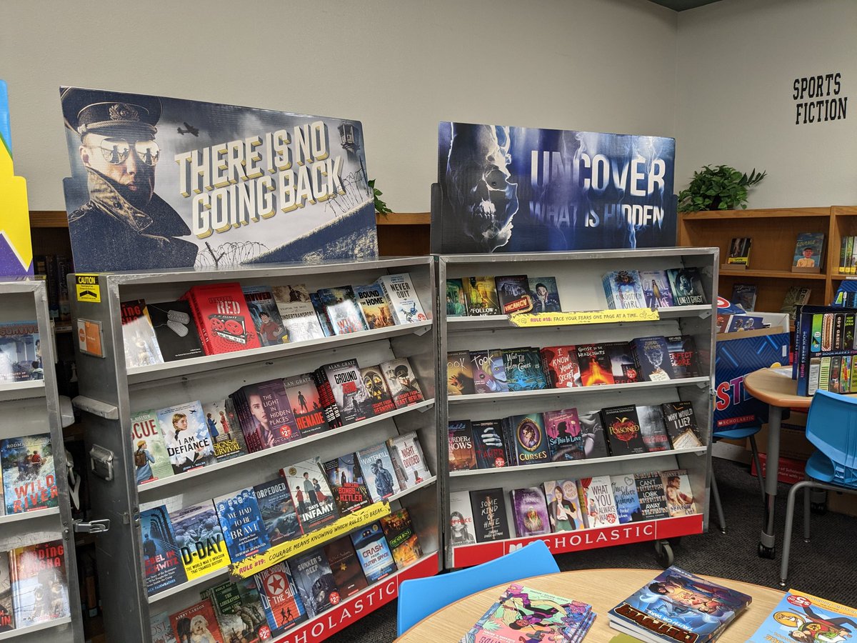 library_kms's tweet photo. 2 more days left for our book fair! We are open until 4 pm today. #hisdlib #readlearndiscover https://t.co/mgL80xxxJk