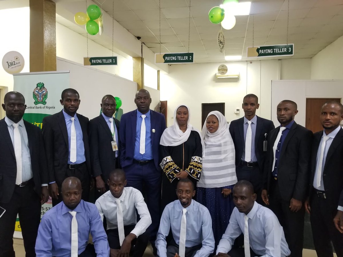 JaizBankNG's tweet photo. Jaiz Bank Staff celebrating customer service week.
#JaizBank #JaizLifestyle #JaizCares #jaizbank10thyearanniversary #CSW2022 https://t.co/VI26GVIwBg