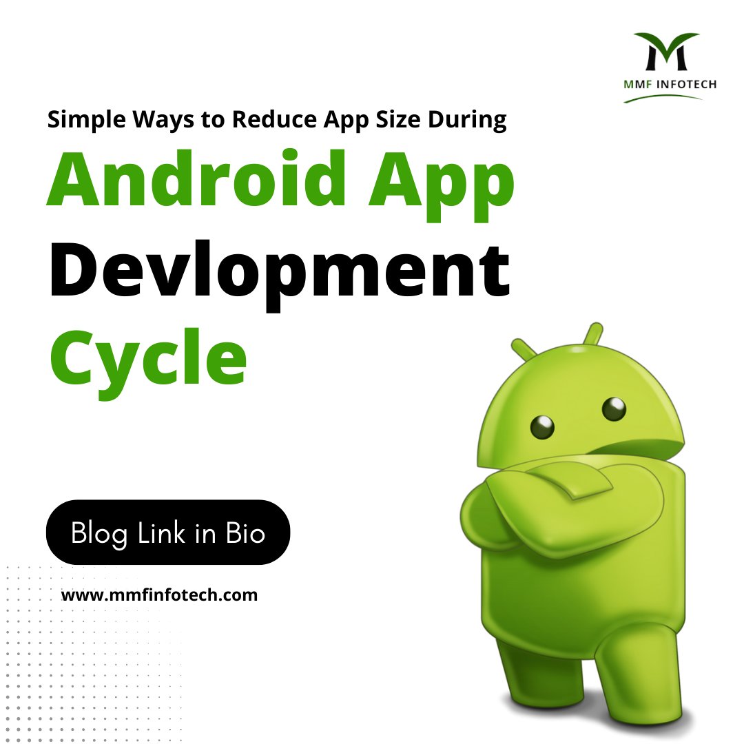 How Can App Size Be Reduced while Android App Development? The answer is here 👇 mmfinfotech.com/blog/10-simple… . . #androidapp #androidapps #androidappdevelopment #androidapplication #androidappdeveloper #appdeveloper