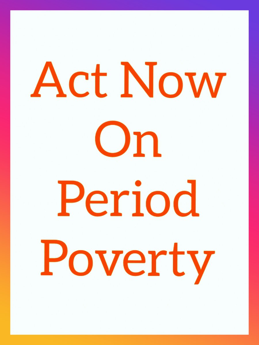 Period poverty robs and steals from us all. Now is the time to take decisive action on it.
#EndPeriodPoverty