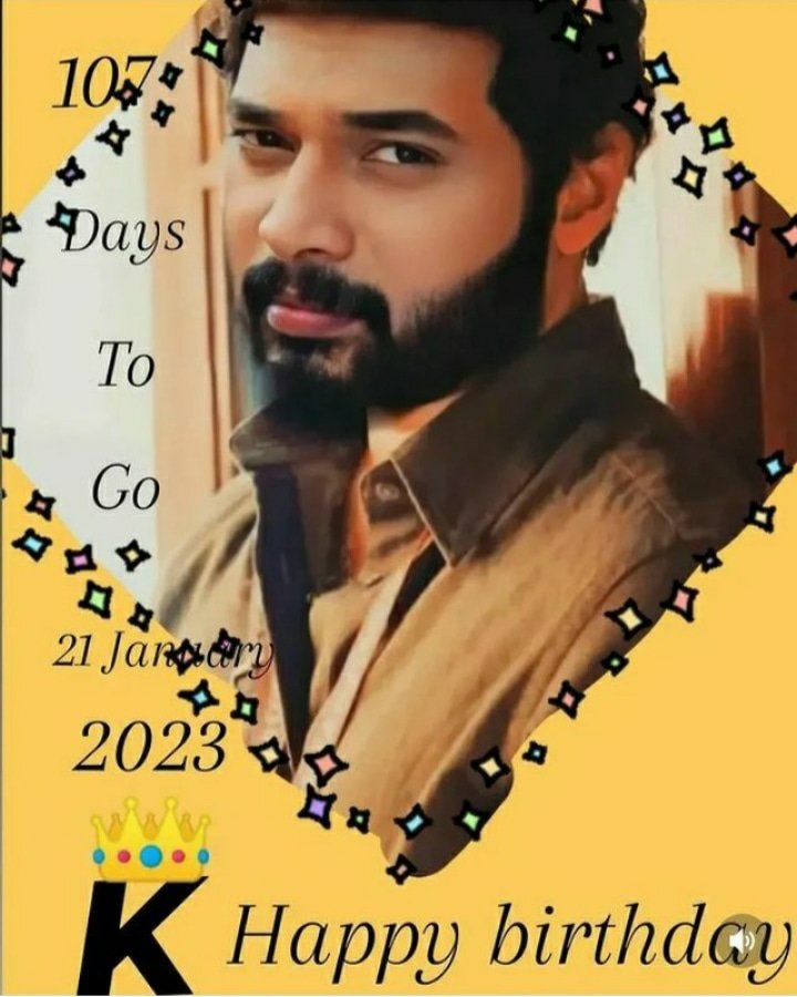 karthikfan21's tweet photo. 👑 BIRTHDAY COUNTDOWN STARTS...

107 DAYS TO GO...

#karthikraj #iamkarthikraj #mugilan #karthik #hbdnonpareilkarthikraj #kstudios #westandwithkarthikraj #2yearsofmugilan #1yearofkstudios https://t.co/9ud9eCDNu1