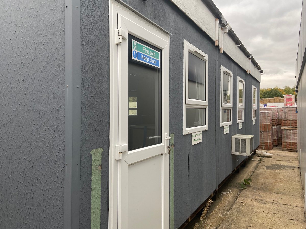 Available now - 24ft x 30ft Modular Office with WC &amp; Kitchen - only £7,950+vat +delivery (Essex Yard)