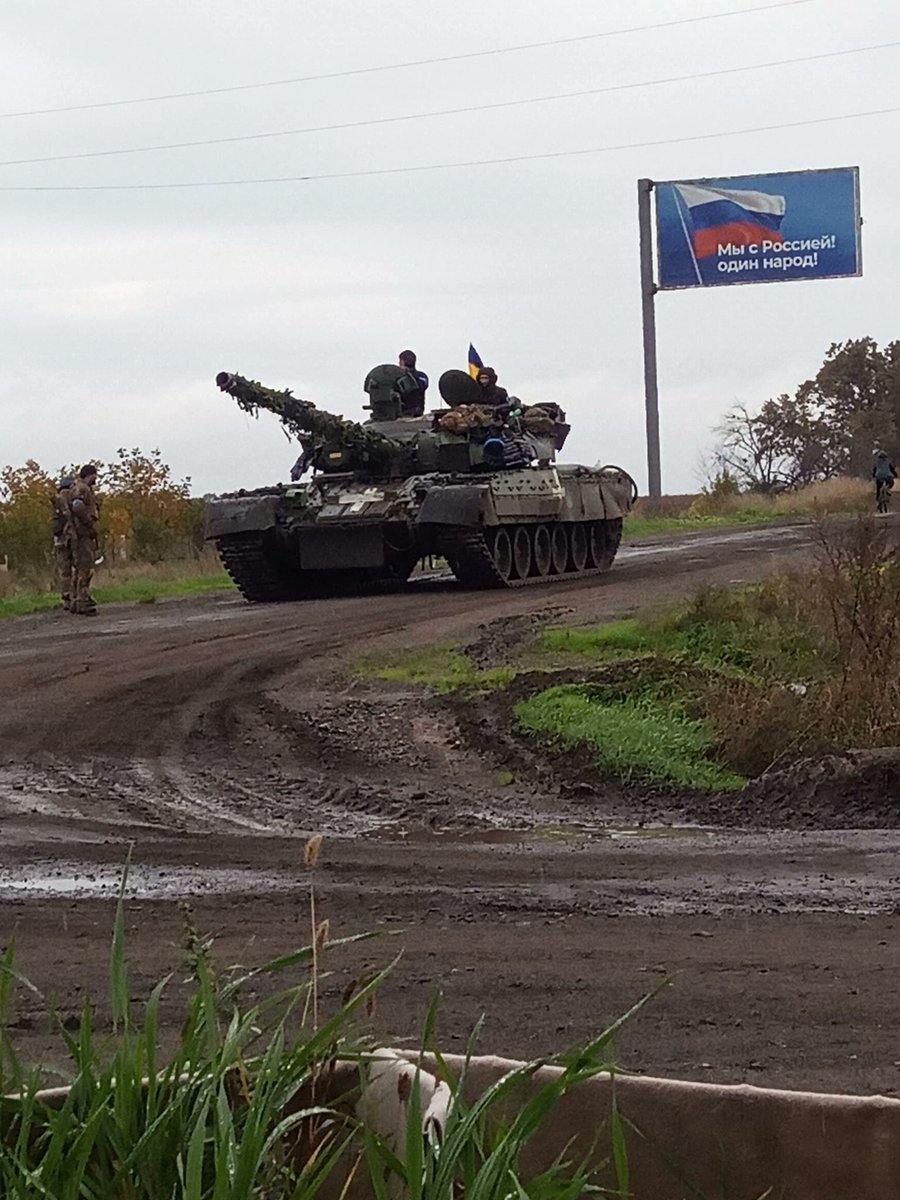 Jimmy Rushton on Twitter "An ironic image, a Ukrainian T80U tank