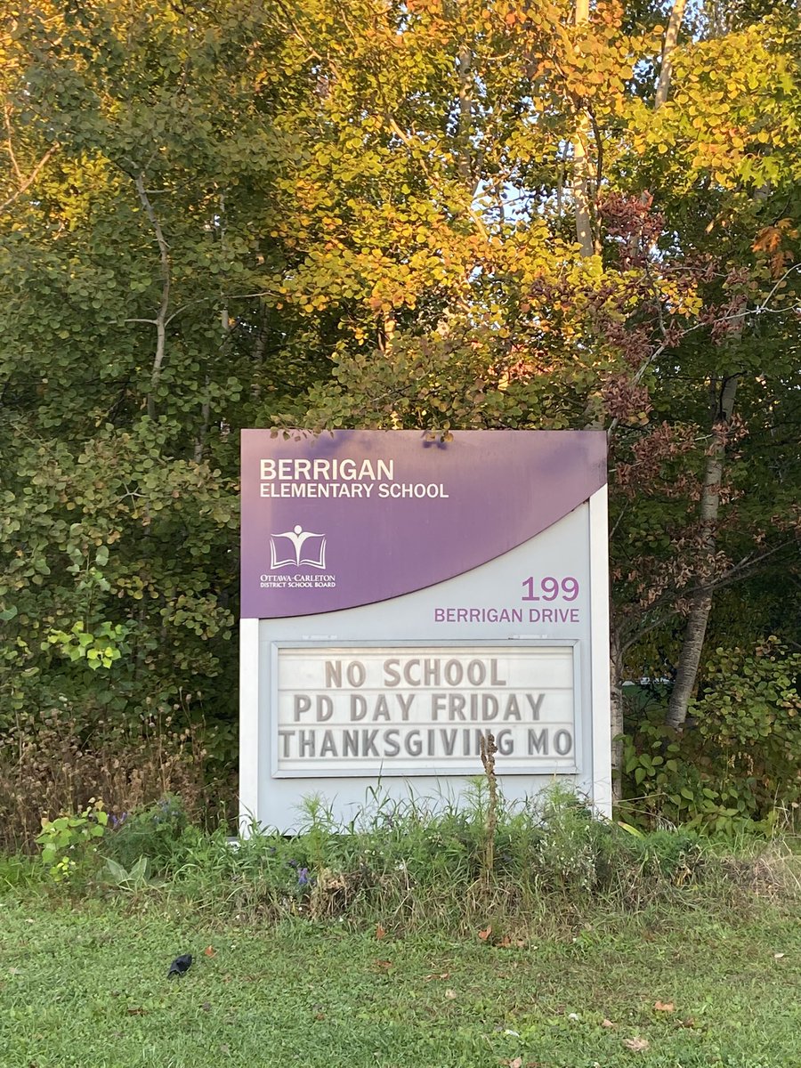 mme_schmidt's tweet photo. Reminder! No school Friday or Monday https://t.co/vHf03iYVbf