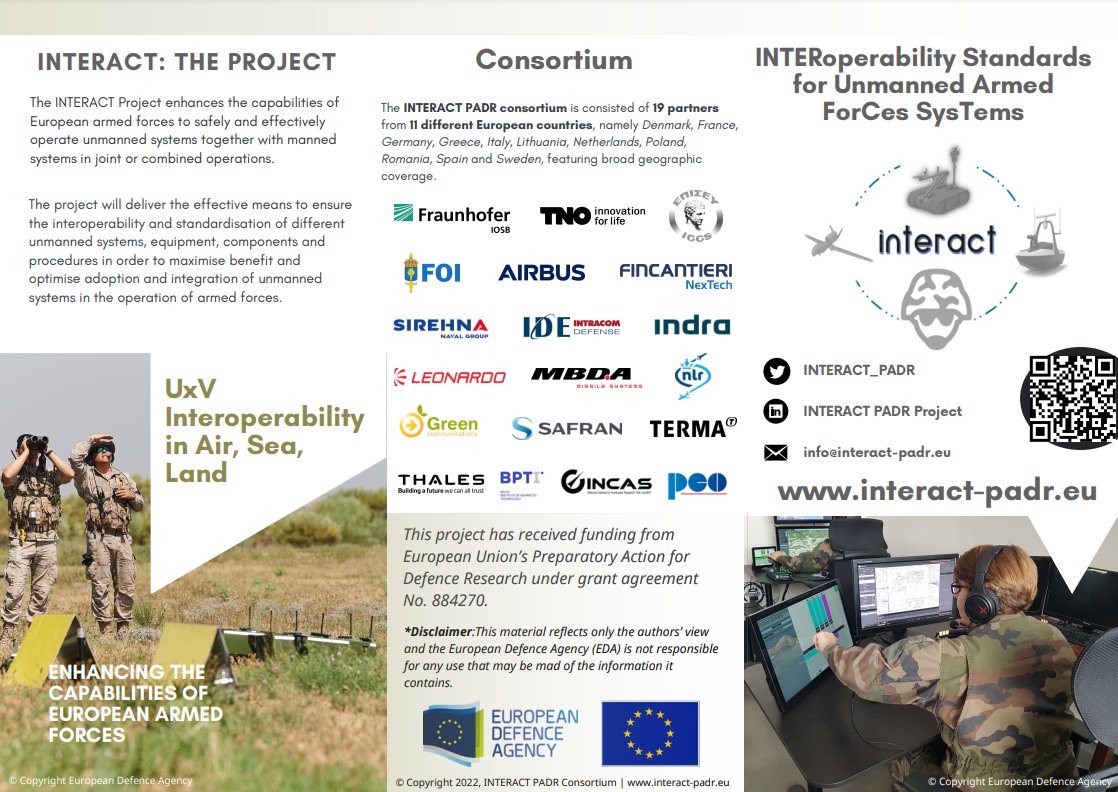 INTERACT_PADR's tweet photo. 📢 Our #project_team has updated &amp; enriched the #INTERACT_PADR #promotional_material for #year 2⃣of its lifecycle. 

📌You may find the 🆕material at: 
https://t.co/f5DgSOtSGm

🔻Read more🔻
https://t.co/mQpWhJ6HpY

@INTERACT_PADR #PADR #EUdefence @EUDefenceAgency https://t.co/mAvVeGSFm5