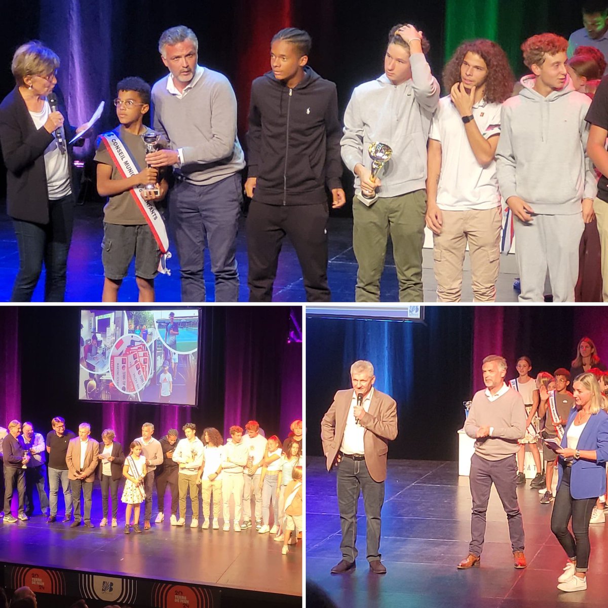 Très belle soirée hier soir en l’honneur des associations sportives, des bénévoles, des championnes et champions de #lebouscatvilleavivre.
Bravo à toutes et tous pour votre engagement.

Pour ma part, ravi d’avoir pu remettre les trophées à l´US Bouscat Tennis.