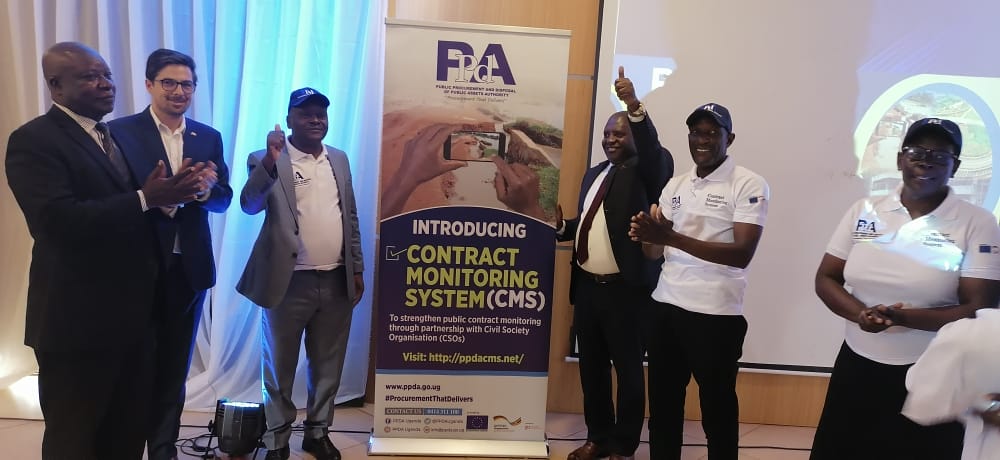 PPDAUganda's tweet photo. ๐ฟ๐ง๐ช๐ข ๐ง๐ค๐ก๐ก...
Officially, the Contract Monitoring System (CMS) is launched in the Busoga Sub-region.
Developed with support of @giz_uganda & @EUinUG #CMSApp is to be used by CSOs to monitor on-going public contracts/projects in the region.
and report directly to PPDA. https://t.co/UGMtmaXiGZ