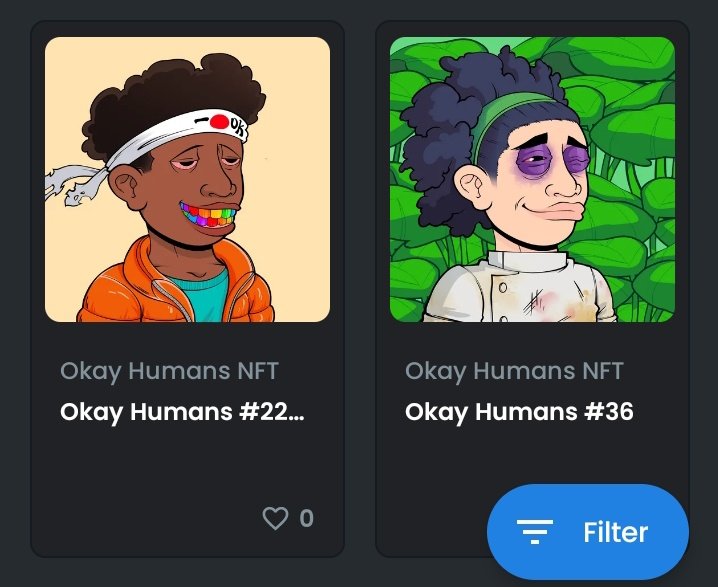 Shaheer30419377's tweet photo. Anyone interested in them,dm me๐.
@OkayHumansNFT
#OkayHumansNFT #OkayHumans #NFTs #NFTCommunity #NFTartwork #NFTProject https://t.co/HQdFJntUlp