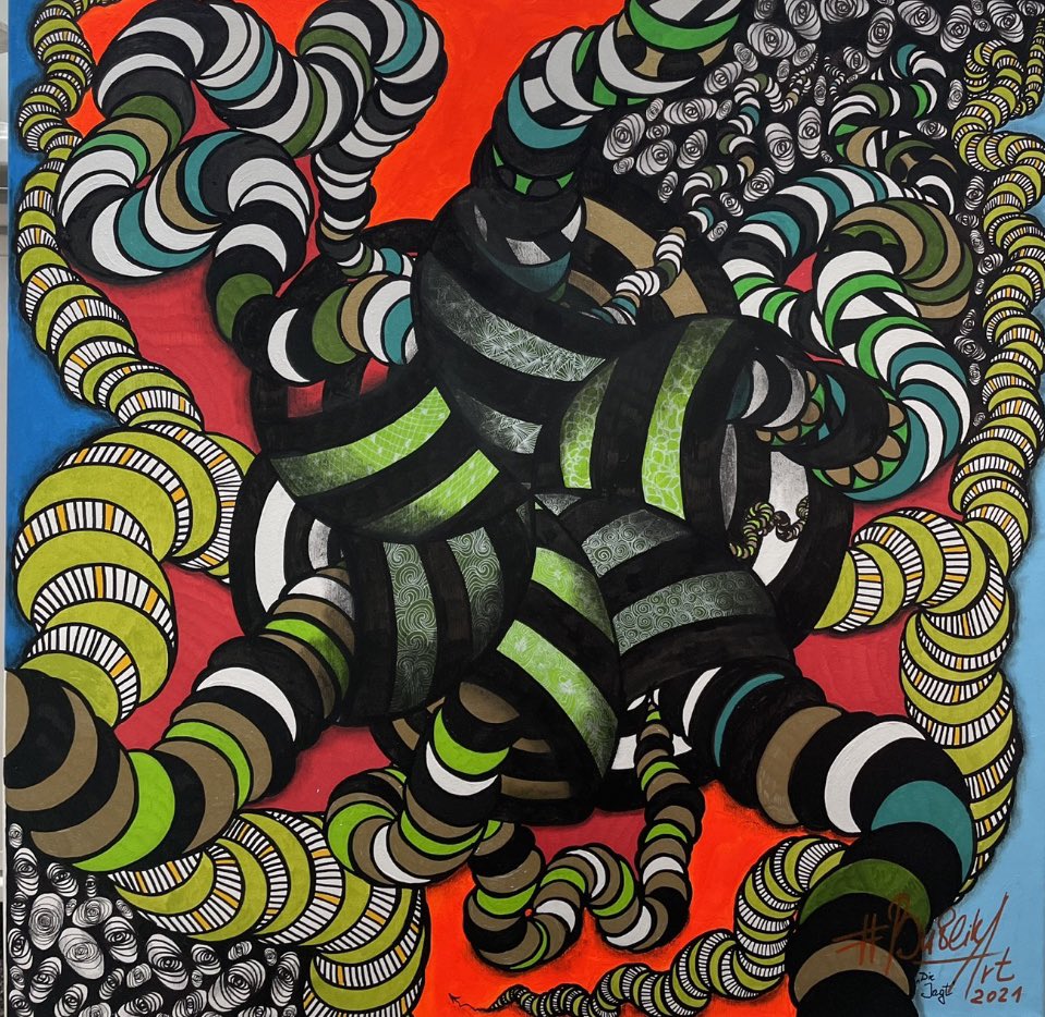 bublikart's tweet photo. Picture "The Hunt" from 2021
Acrylic
Original 90x90 cm
Handsigned
Original price : 2300 Euro
Art print or NFT is possible #nftart #abstractart #drawing #art #kunst #abstraktekunst #artistsontwitter #bublikart #hunt #acryl #artforsale #modernart #artwork https://t.co/M3A8M2f2rb