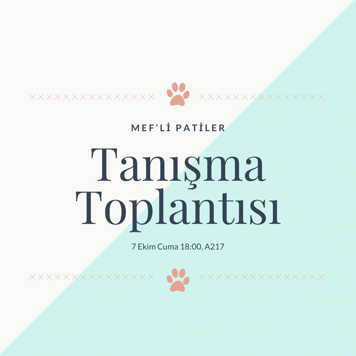 Merhaba MEF’li! Sizleri 7 Ekim Cuma günü saat 18.00'de gerçekleştireceğimiz tanışma toplantımızda görmek ve daha yakından tanımak için sabırsızlanıyoruz! 

⏰ 7 Ekim 2022, 18:00
📍 A217