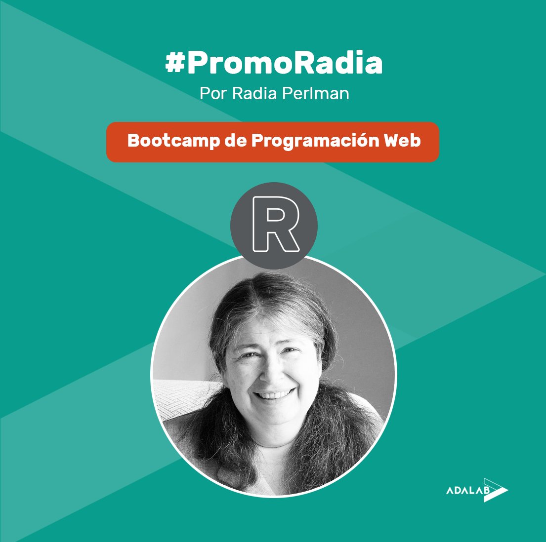 #PromoRadia por Radia Perlman:
es.wikipedia.org/wiki/Radia_Per…
↳ Creadora de software e ingeniera de redes, experta en seguridad, más conocida como la Madre de Internet.