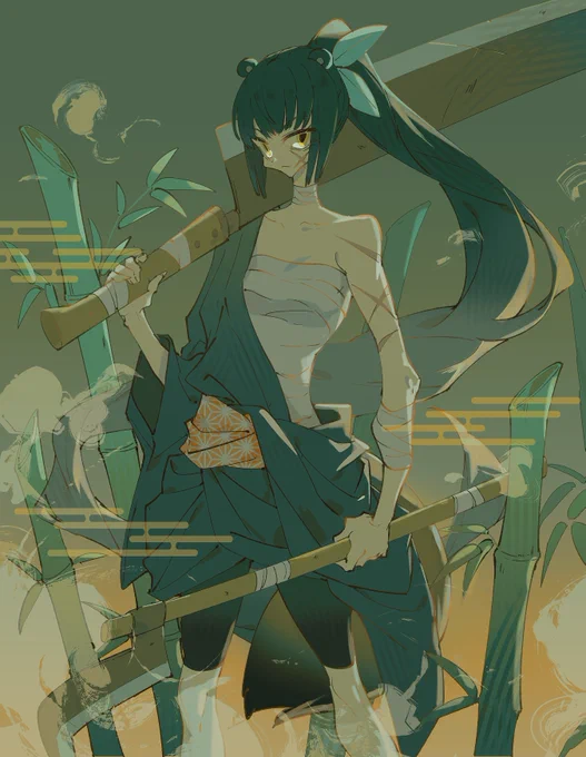 #化け狸の里竹切り狸 