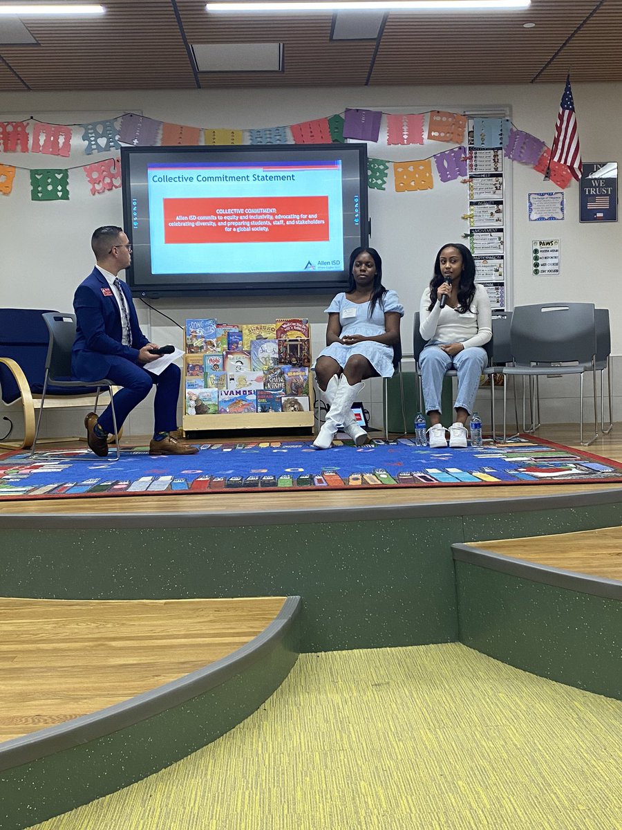 Loved hearing from <a href="/Allen_ISD/">Allen ISD</a> students last night at the Inclusion and Diversity Committee meeting!