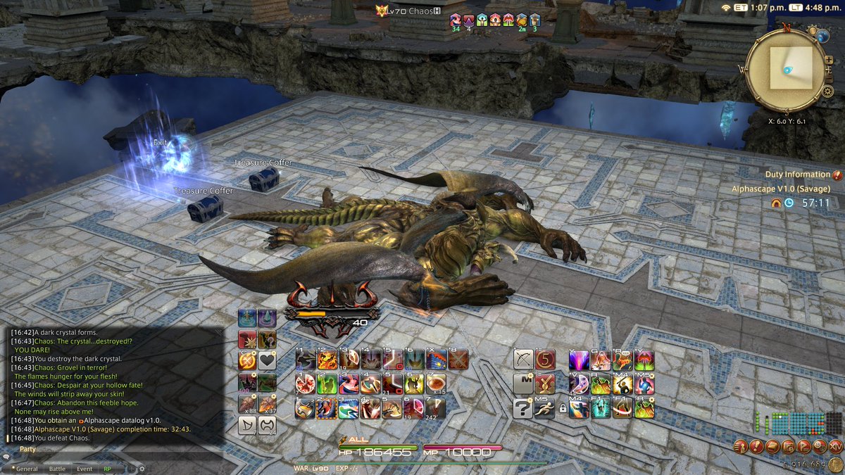 I WAS HERE TO KILL CHAOS