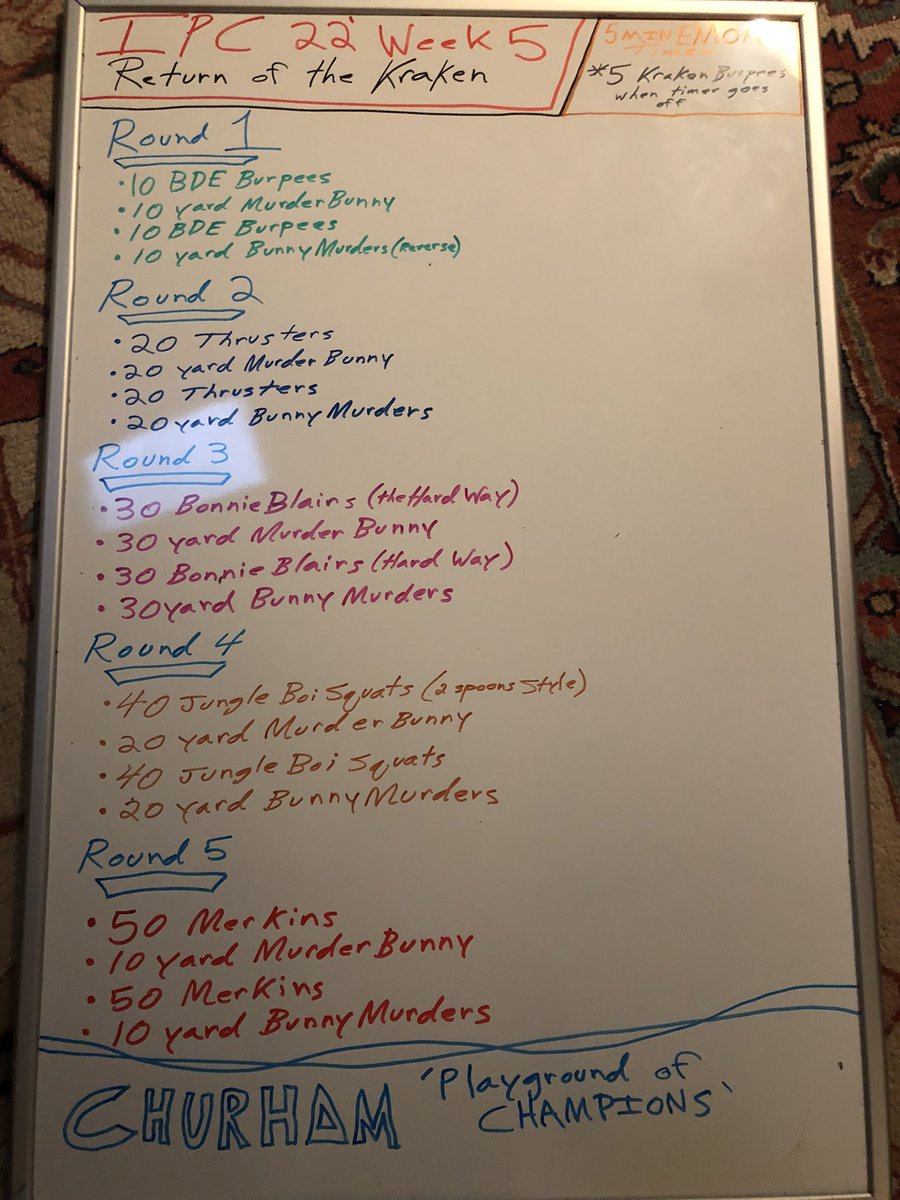 Bom Voyage #IPC22!  Thank you to <a href="/F3Greenwood/">F3 Greenwood</a> and to all that participated in <a href="/F3IronPax/">F3Nation-IronPax</a>, especially the faithful loyalists that did all 6 events!