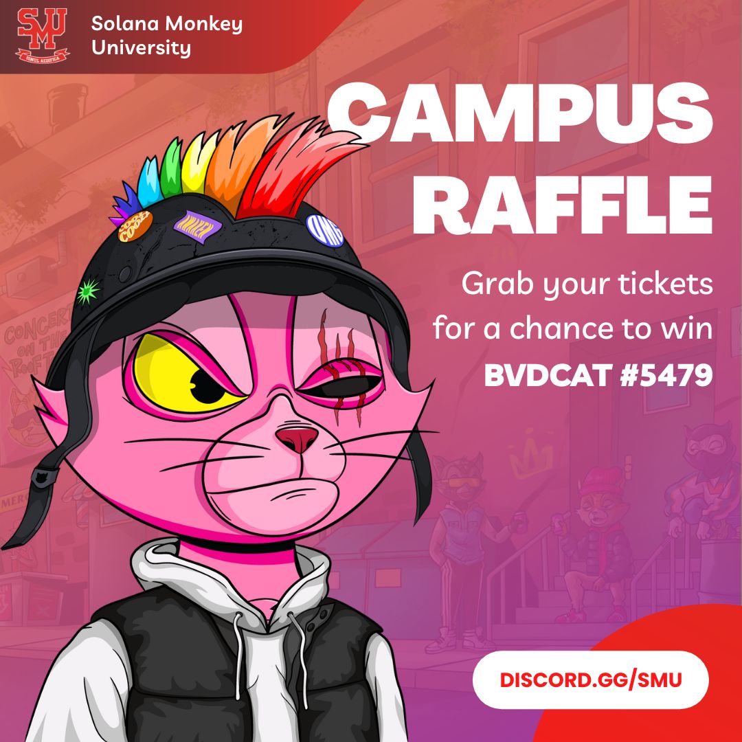 NEW RAFFLE 🎉 Entry is just 0.01 $SOL for this beautiful <a href="/BVDCAT_/">BVD</a> 👀👀 #SolanaNFTs #nft #solana #raffle