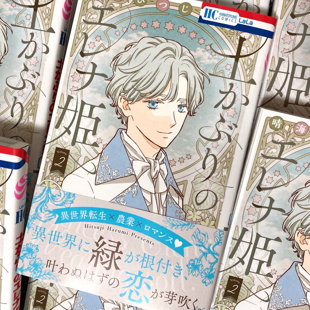 本日「土かぶりのエレナ姫」第2巻
発売日です!表紙はルイス王子です✨
よろしくお願いします! 