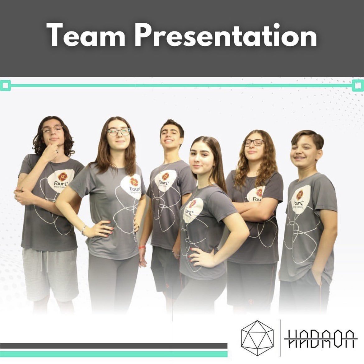 teamhadron's tweet photo. Hadron is composed of six students
between 13 and 15 years old. Starting this week, we will start posting more information about each role and introducing students.

#flinschools #flinschoolsbrazil #flinschoolsbrasil
#flinschools2022 #hadronparticle https://t.co/uL5TXrfgOi