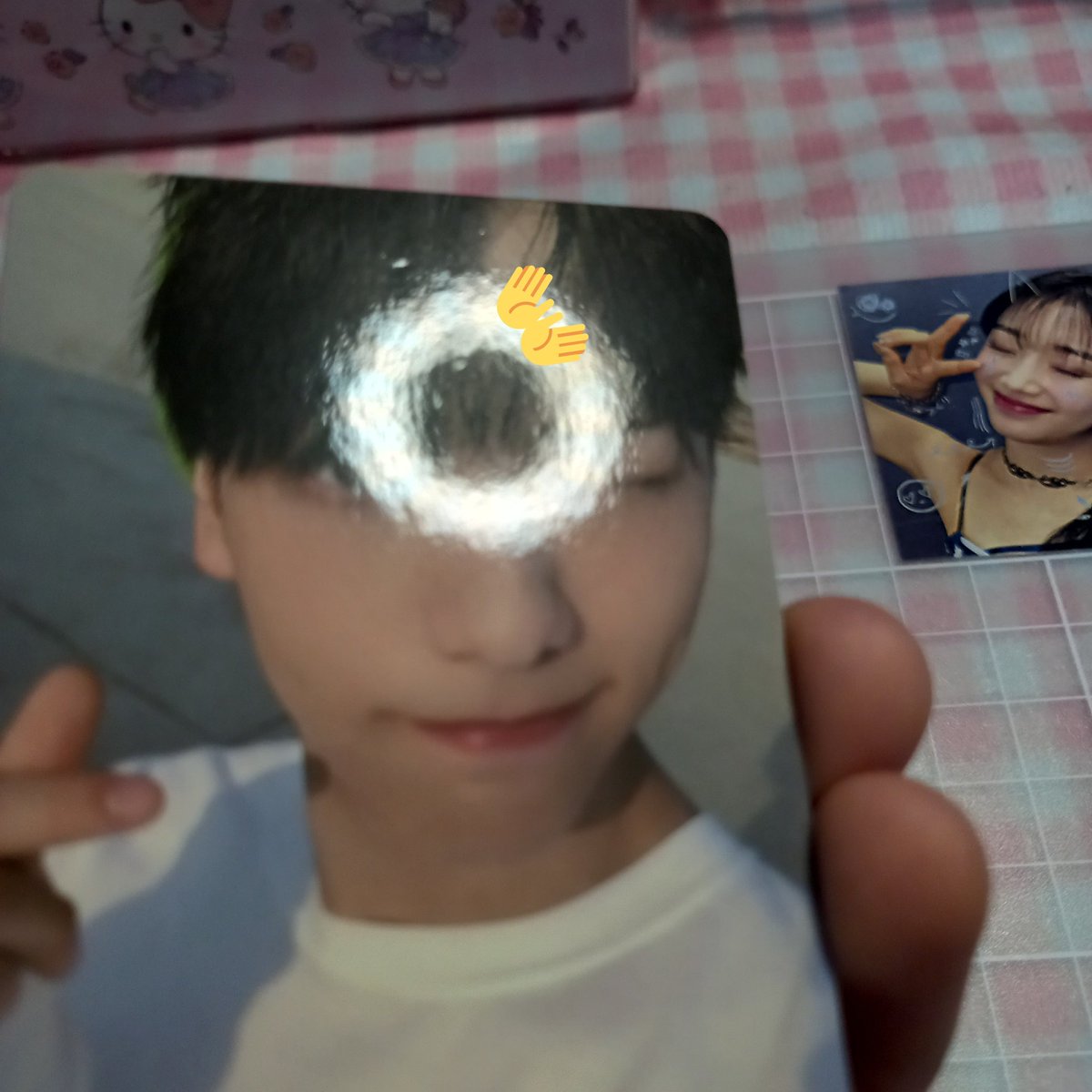 ryuuhaulz's tweet photo. Hello @hybe_carteu^^ soobin arrived safely! Tysm for bringing him home! Just a bit upset with the marks since you said it was mint and i didnt see them sa video condi kasi malabo sa twt TT but still, tysm for the smooth transaction<3 til next ^^ #hybecarteu_proofs #ryusmails https://t.co/VQSVcXNKxQ