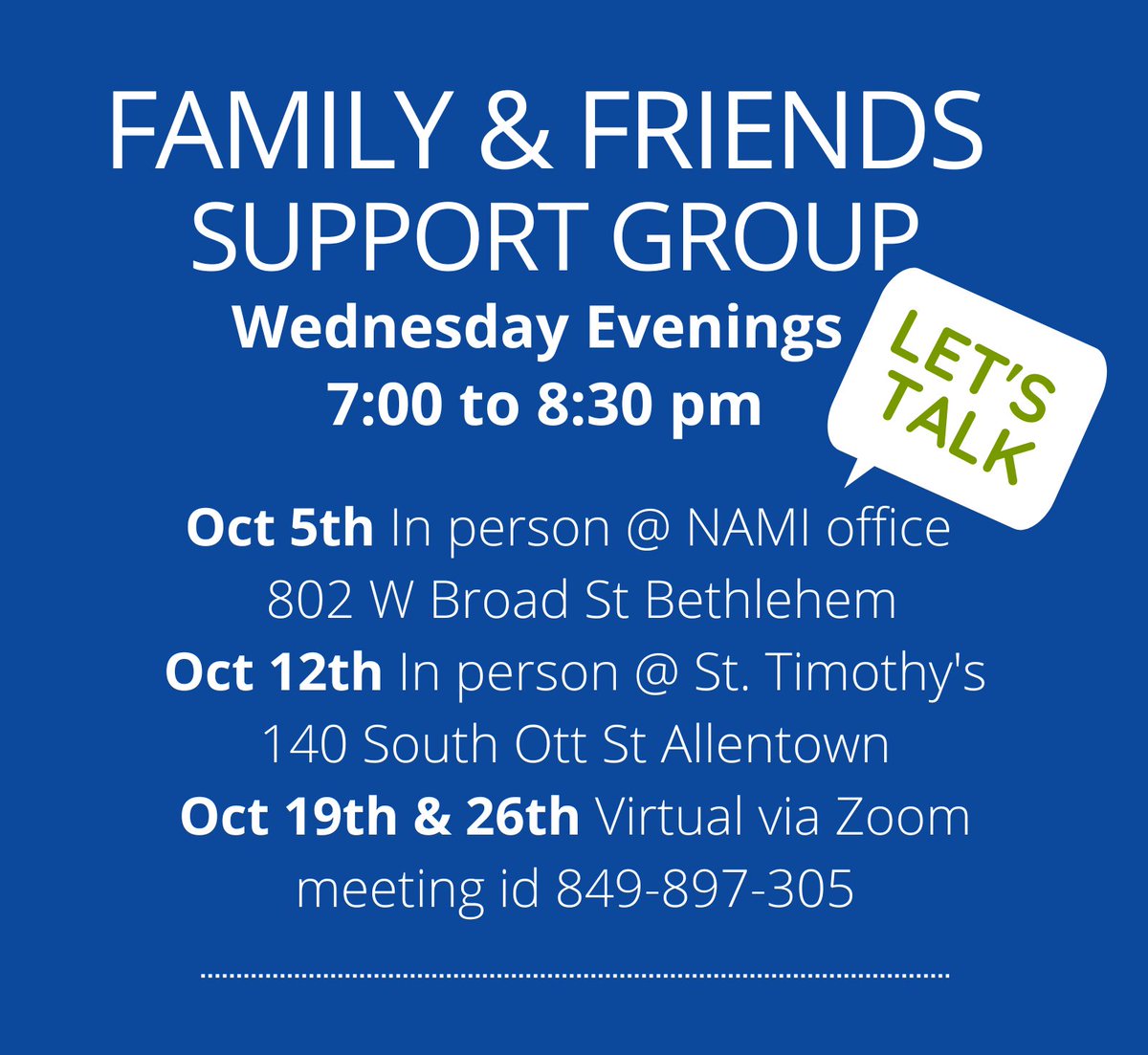 NAMI Lehigh Valley (@namilehigh1) on Twitter photo 