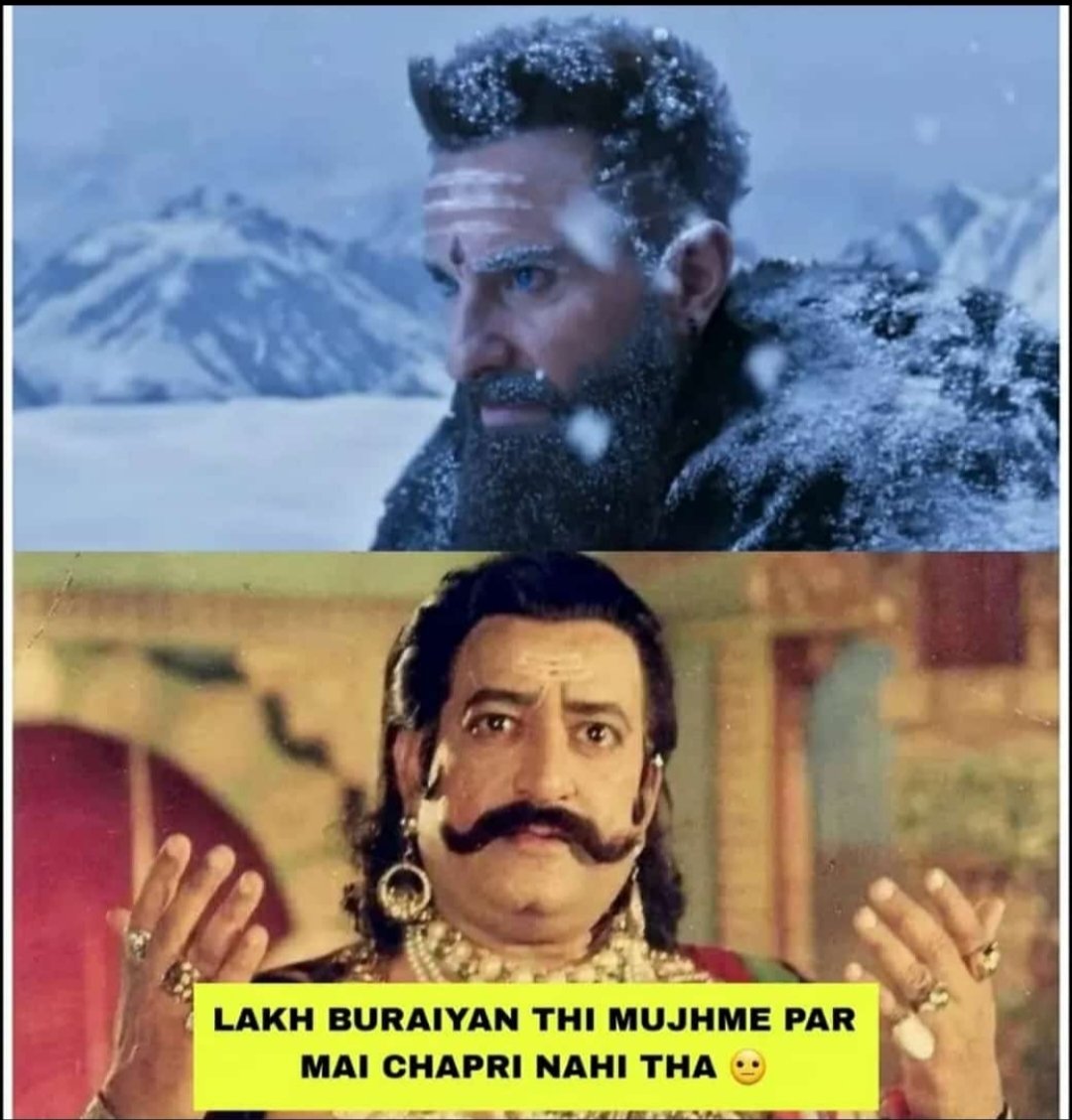 AnanddevPathak's tweet image. #Adipurush Lol 😂😂
#HappyDussehra