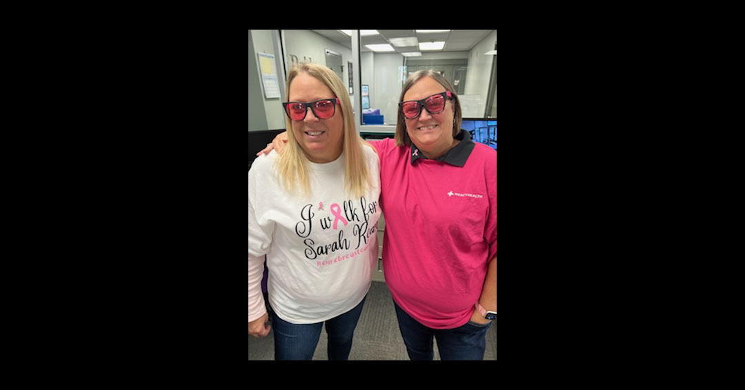 BridgeCUInc's tweet photo. A couple of our staff from our Springfield branch at a recent community event. Vicki and Brenda volunteered to participate in the Mercy Health First Annual Pink Honor Walk. Way to go Vicki and Brenda! Thatโs the way to display the Bridge Difference!๐
#BridgeDifference https://t.co/YjgCwa6sIo