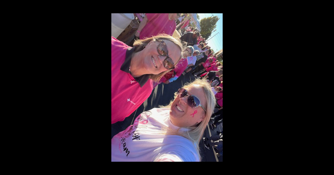 BridgeCUInc's tweet photo. A couple of our staff from our Springfield branch at a recent community event. Vicki and Brenda volunteered to participate in the Mercy Health First Annual Pink Honor Walk. Way to go Vicki and Brenda! Thatโs the way to display the Bridge Difference!๐
#BridgeDifference https://t.co/YjgCwa6sIo