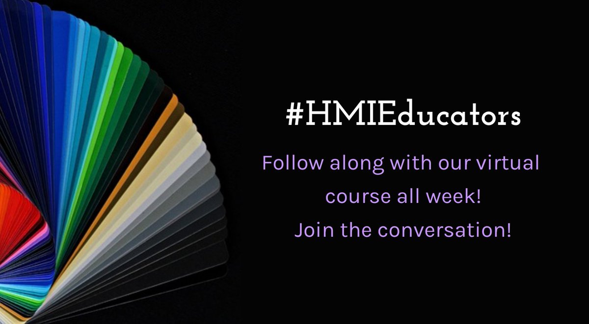 #HMIEducators is going on all week! Share resources and tag us!

@hollygoodmd <a href="/michelleschmude/">Michelle Schmude</a> <a href="/sarah_cavallaro/">Sarah Cavallaro</a> <a href="/TheFrancesUe/">Frances Ue, MD MPH</a> <a href="/keefer007/">Keith Wilson</a> <a href="/Top_Gundersen/">Elizabeth Gundersen</a> @swapnil_ID <a href="/MoningiShalini/">Shalini Moningi</a> <a href="/cwhitehair/">Curtis Whitehair, MD</a> @DadTaimur <a href="/nthibodeaujarry/">Nicolas Thibodeau</a> <a href="/DaraRogers/">Dr. Dara Rogers, DMD</a> @drmdecker <a href="/erhall1/">Elissa Hall, EdD</a>

#MedEd #HPE #MedTwitter
