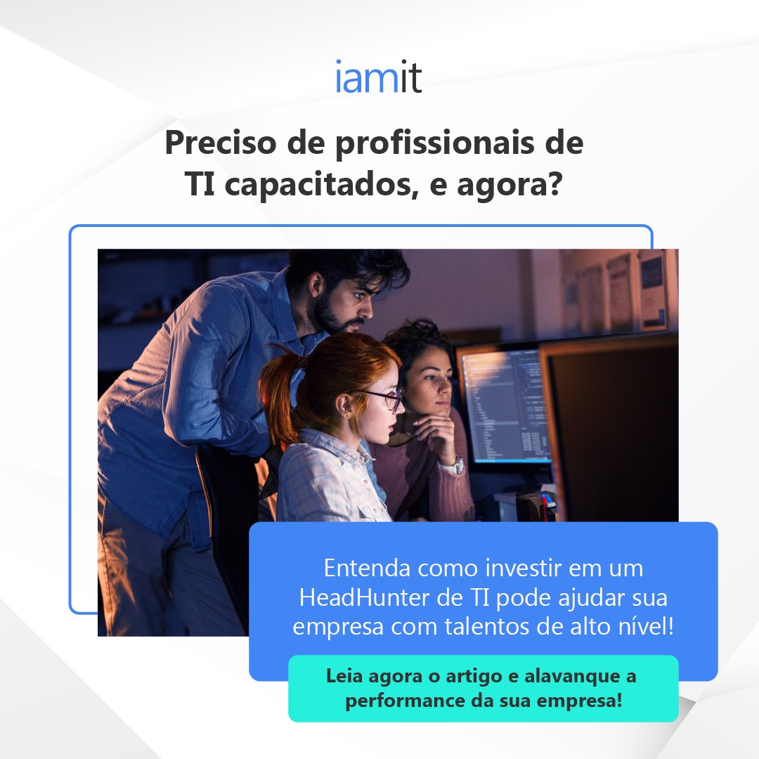 iamitsolucoes's tweet photo. Quer encontrar novos talentos no segmento de TI que irão alavancar a performance do seu negócio?​ Leia agora o artigo que preparamos para você! Clique aqui: https://t.co/flcyn9ayYC

#iamit #somosti #dados #tecnologia #TI #headhunter #contratacao #altaperformance https://t.co/MPg5qEtyWW