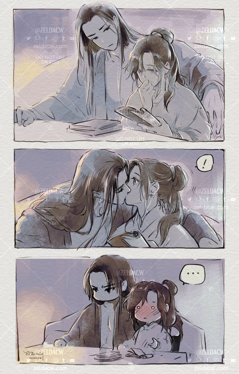 Look here! ಠ_ಠ

// Hell Judge Sir Xu (oc) & Mo XuanYu (mdzs by mxtx)

*re-upload. cuz I accidentally tweeted the non-watermarked version T^T. 
Please Please do not repost anywhere....if you...have that version.   Thank you Orz 