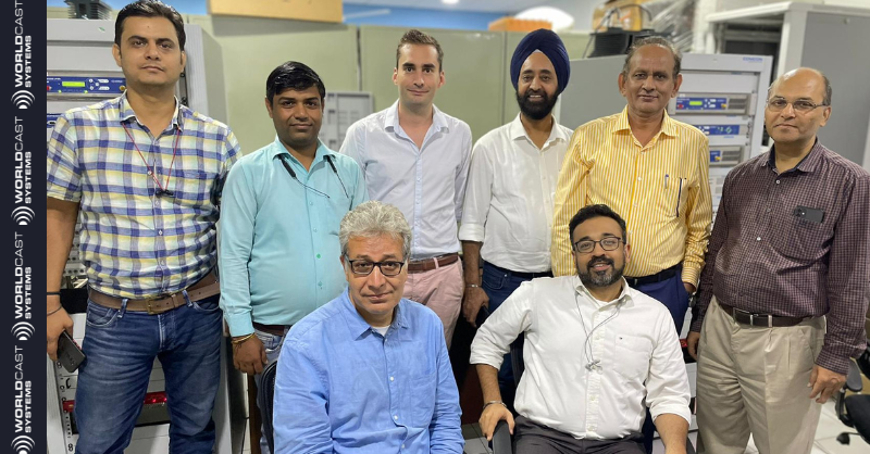 WorldCastSys's tweet photo. At the beginning of the year, All India Radio acquired for its media network fifty 1+1 #Ecreso systems! David Houze, Ecreso PM, was present throughout the installation process to assist them in the finalization of this great project that is now all done! https://t.co/cq7INoT8Fd