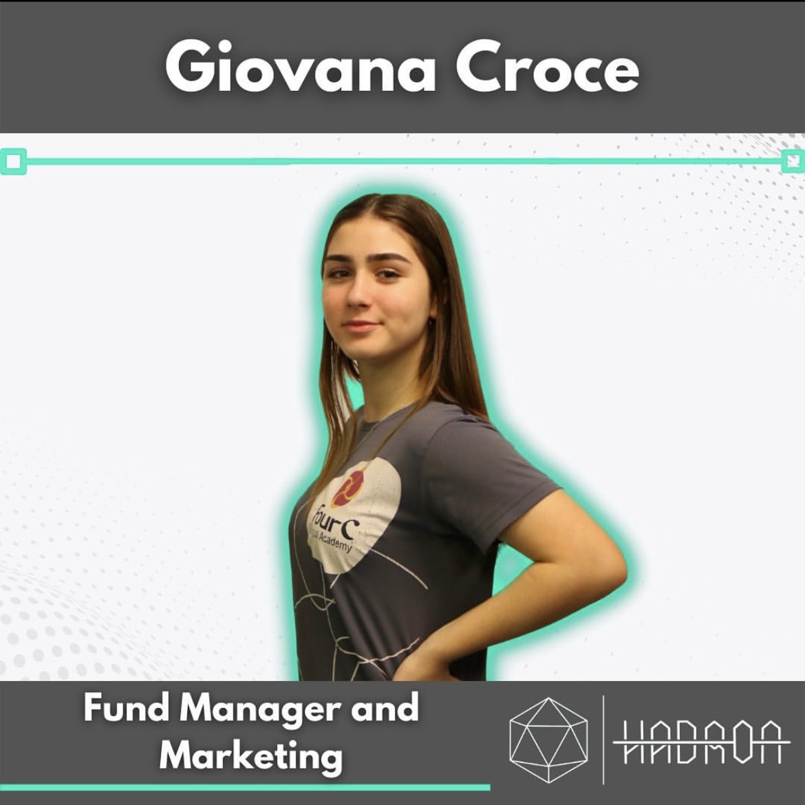 teamhadron's tweet photo. This is our social media and fund
manager, Giovana. With lot of determination, organization and empathy, she is responsible for
managing the team's social media and fund raising.

#flinschools #flinschoolsbrazil #flinschoolsbrasil
#flinschools2022 #hadronparticle https://t.co/q0S6GgUkQw