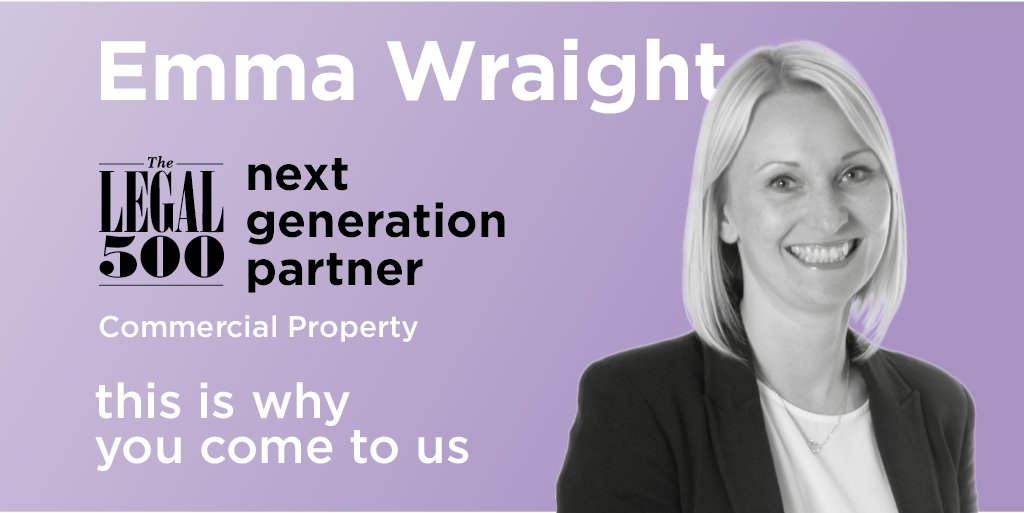 birkettlong's tweet photo. Excellent news for our Commercial Property Partner Emma Wraight on being named a Next Generation Partner @thelegal500
#Legal500 #NextGenerationPartner #CommercialProperty https://t.co/qv8JhTu7LX