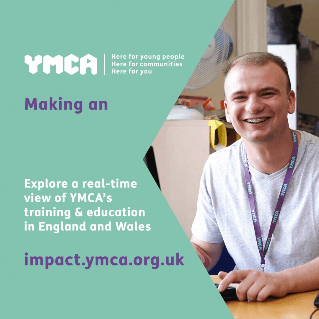 YMCA has launched its second real-time dashboard, this time showcasing how YMCAs across England and Wales support young people to carve out new life paths: bit.ly/3RHNAeC

#YMCA | <a href="/Trust_Impact/">Trust Impact</a>