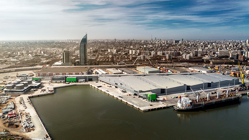 UPMGlobal's tweet photo. UPM inaugurates its new pulp terminal in Montevideo – fundamental part of the growth investment in Uruguay. - https://t.co/S1WP9eGHig #biofore #beyondfossils https://t.co/Ba7ZIPNHWr