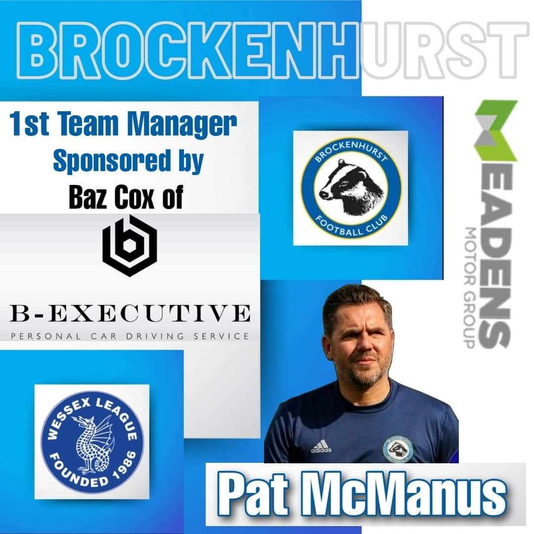 Brockenhurst FC (@brock_fc) on Twitter photo 450 MATCHES AS OUR MANAGER
Congratulations to our Manager @pmcm06 who is now in his Testimonial Season with the Club & last night was his 450th Match as our Manager ๐โฝ๐ฆก
Pat is kindly Sponsored by Club Trustee <a href="/AdeHolman/">Ade Holman</a> and Baz Cox of <a href="/b_executive/">B-Executive</a> 450 MATCHES AS OUR MANAGER
Congratulations to our Manager @pmcm06 who is now in his Testimonial Season with the Club & last night was his 450th Match as our Manager ๐โฝ๐ฆก
Pat is kindly Sponsored by Club Trustee <a href="/AdeHolman/">Ade Holman</a> and Baz Cox of <a href="/b_executive/">B-Executive</a>