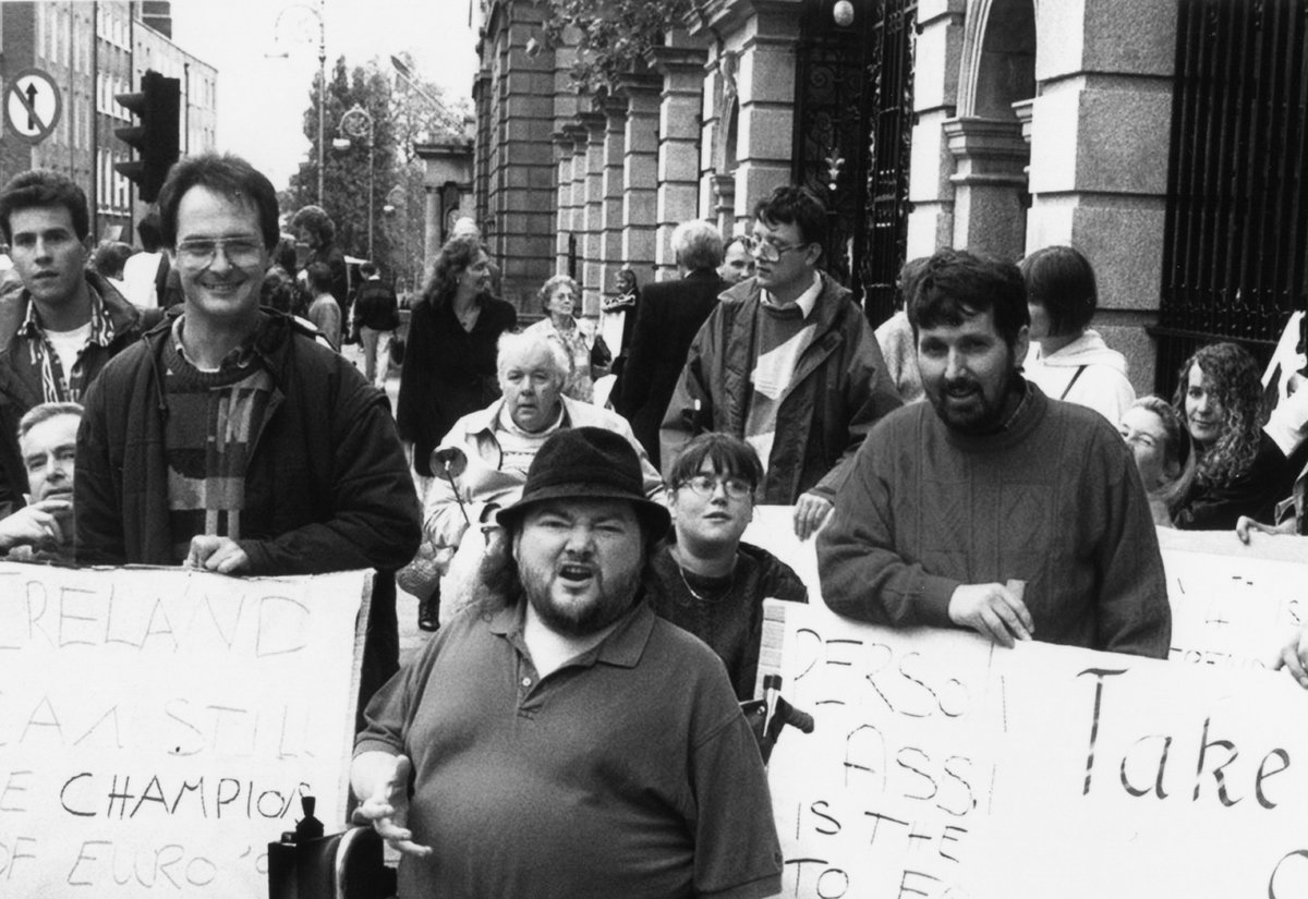 "If you don’t ask, you don’t get – and I was the man to do the asking."
Martin Naughton gave up US dream &amp; came home to fight for PA services. As written in his forthcoming memoir, Never Know Your Place.Also celebrated in <a href="/NoMagicPillPlay/">No Magic Pill</a> Will be <a href="/civictheatre/">The Civic</a> tonight #Disability