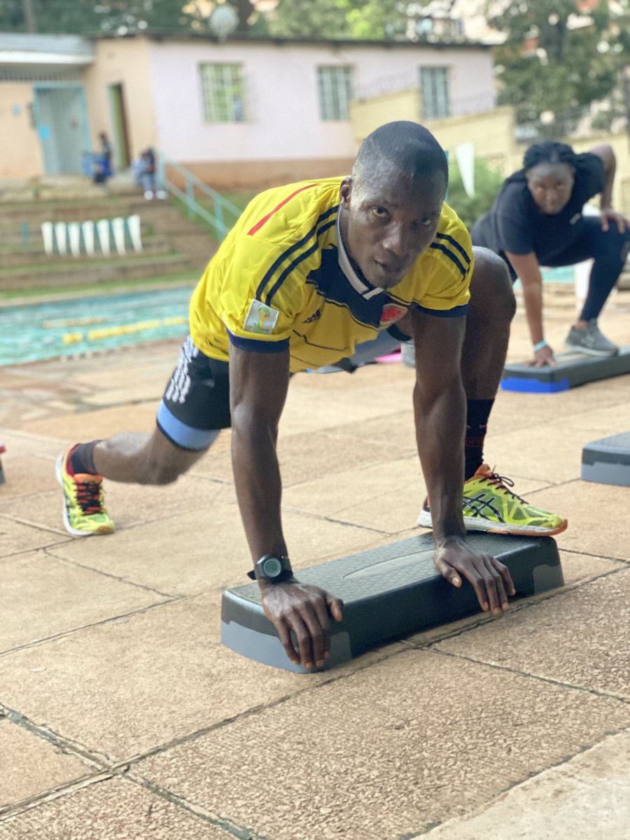 teksportsrcf's tweet photo. How does your fitness coach inspire you? 

Ladies and gentlemen, your Wednesday coach

See you in a few @Makerere @MakerereSports swimming pool arena at 5:30 pm

#keepitatteksports #MakerereAt100 https://t.co/rVIYpU4Okf